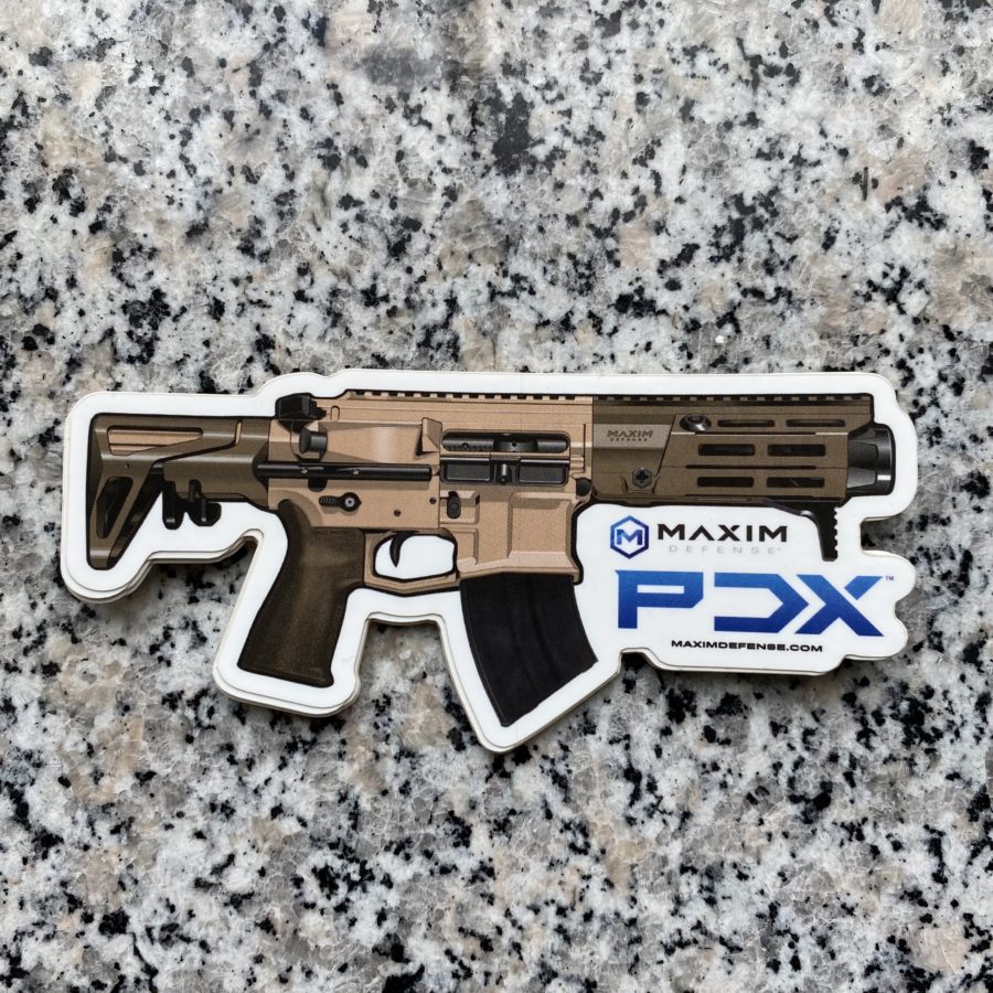 Maxim Defense Sticker