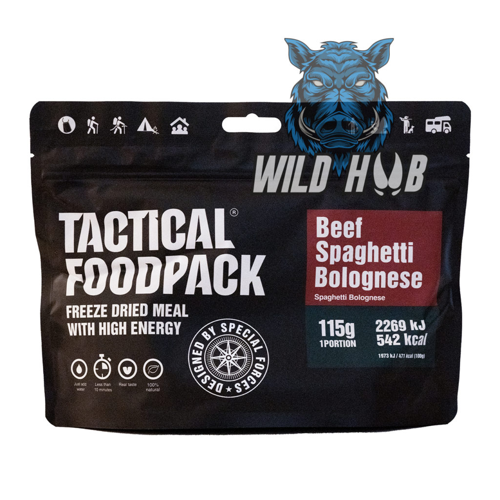 TACTICAL FOODPACK Beef Spaghetti Bolognese Spaghetti Mit Bolognese tactical-foodpack-beef-spaghetti-bolognese-spaghetti-mit-bolognese